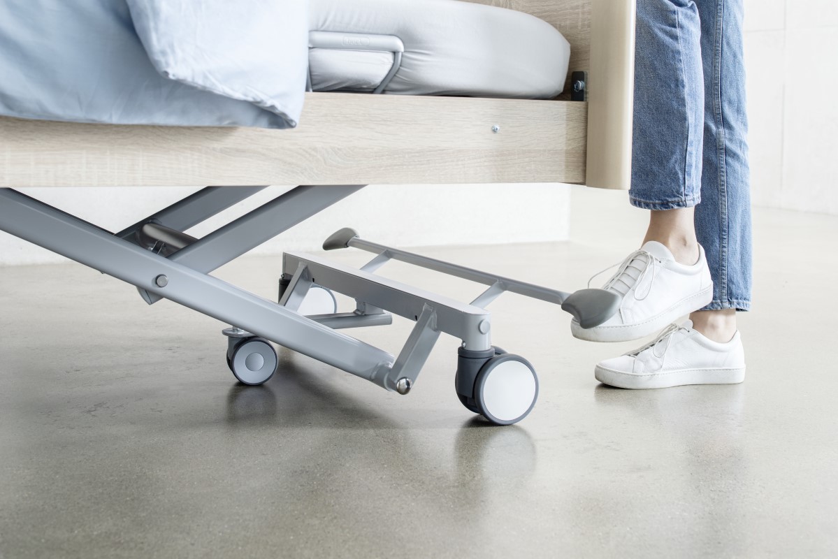 Hermann Bock Niedrigflurbett  floorline 15/80