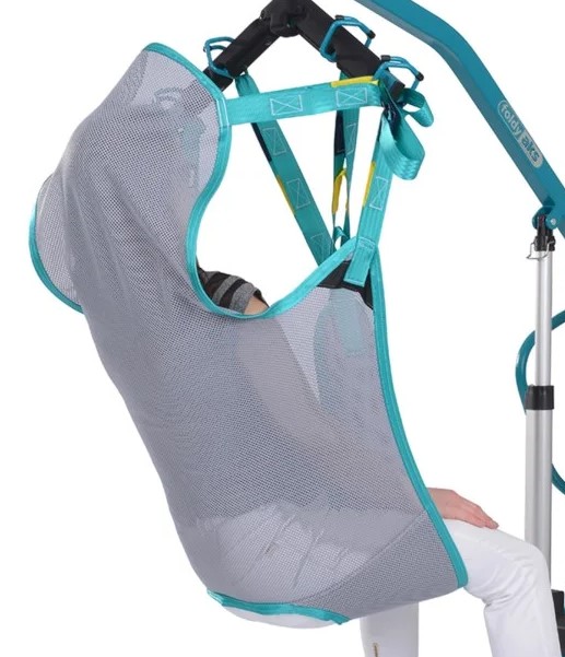 aks Badegurt mit Kopfstütze Flex für Patientenlifter Foldy 
