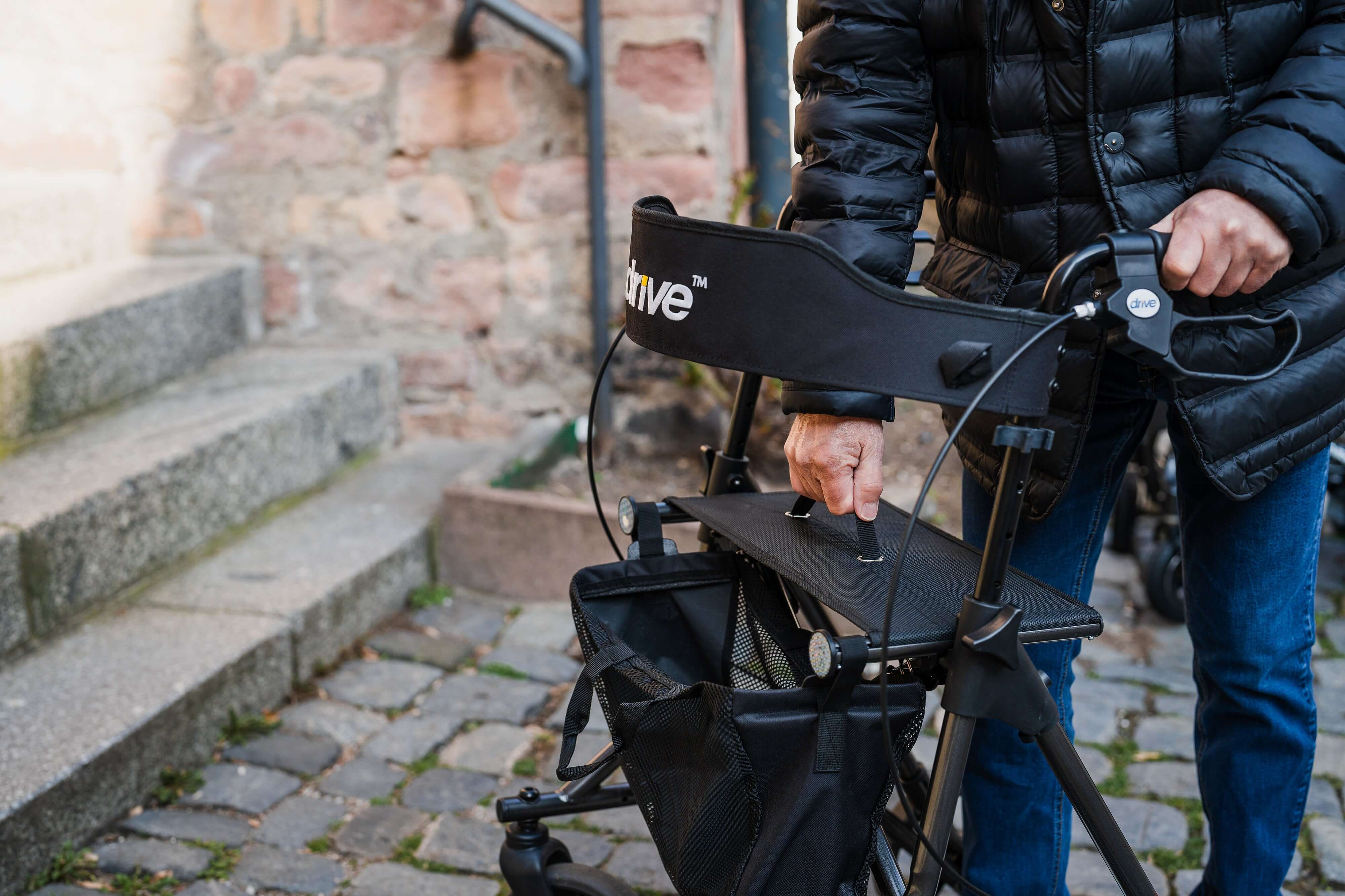 Drive Medical Rollator Torro Acero Vorführware