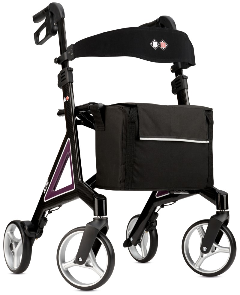 Leichtgewichtrollator Bischoff und Bischoff Alevo Carbon