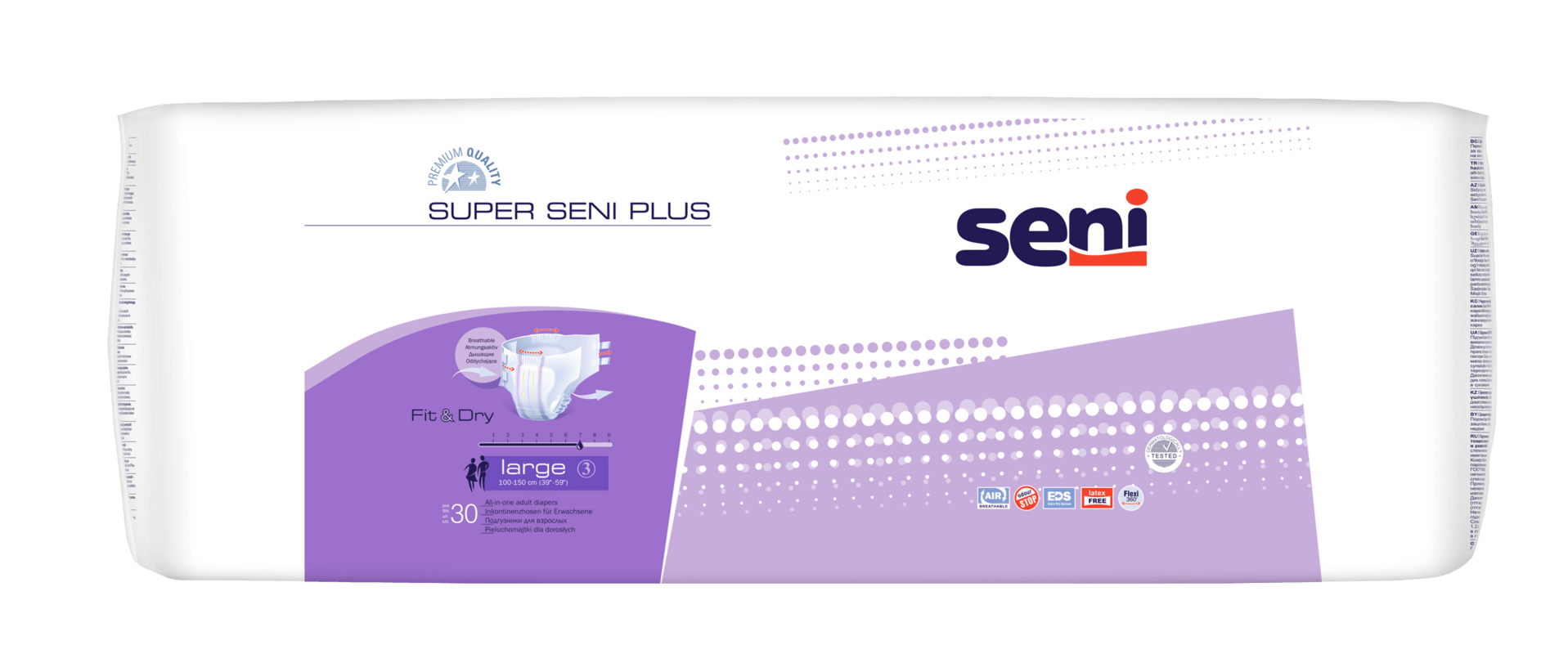 Super Seni Plus Inkontinenzhosen Large 30 Stück