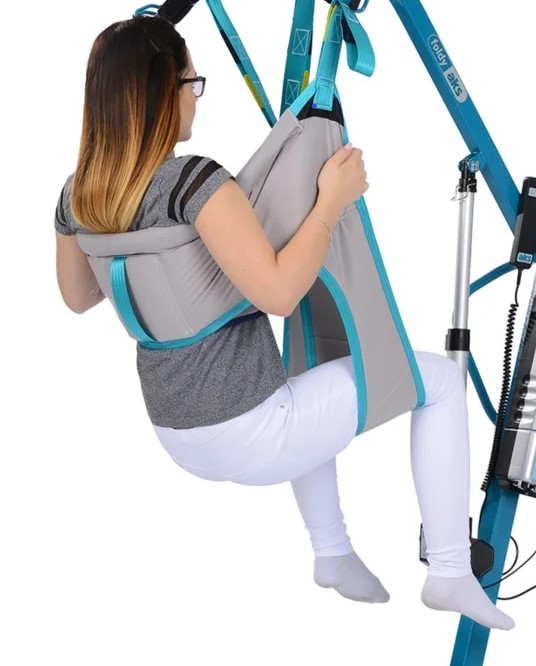 aks Schnelltransportgurt mit Brustschlaufe für Patientenlifter Foldy