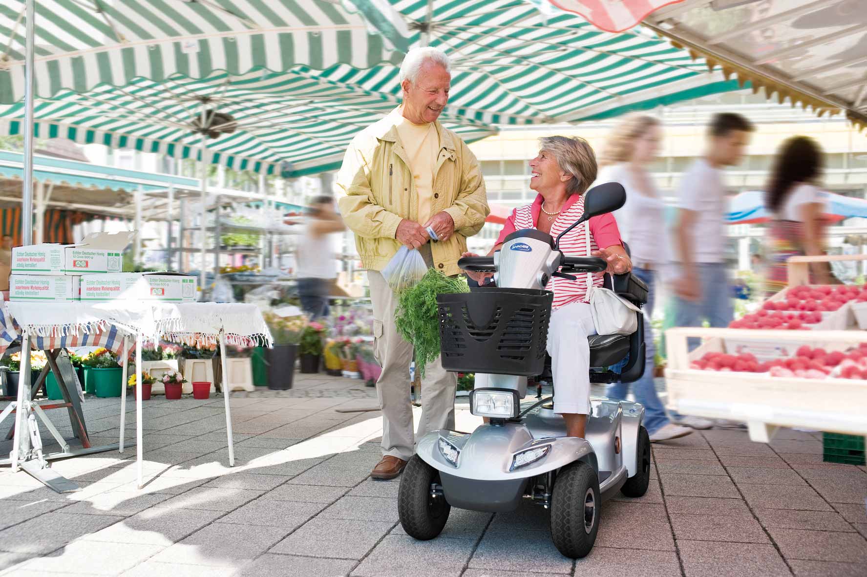 Invacare Elektromobil Leo Silber