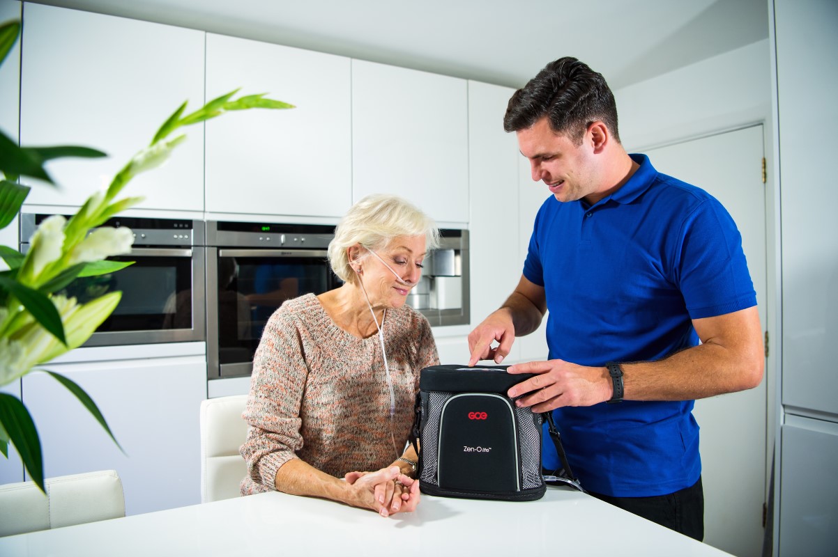 GCE Healthcare mobiler Sauerstoffkonzentrator Zen-o lite