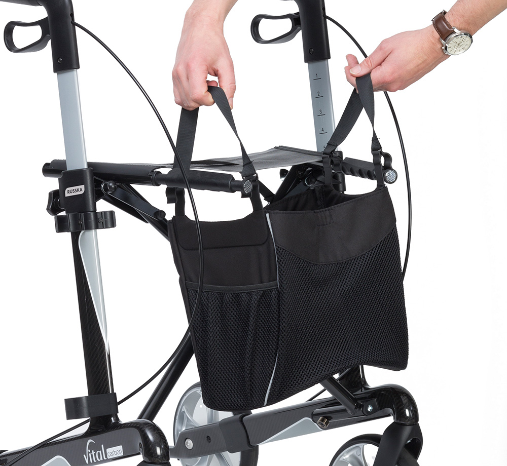 Russka Rollator Vital Carbon Plus