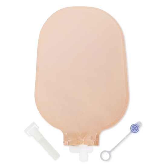 Hollister Urostomiebeutel einteilig Moderma Flextend plan mit Haftrand, maxi, 15-64 mm