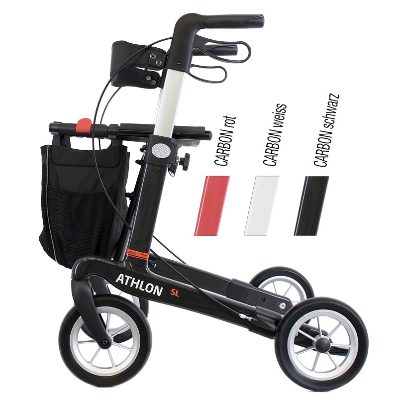 Carbon Rollator Rehasense Athlon SL Komplettpaket