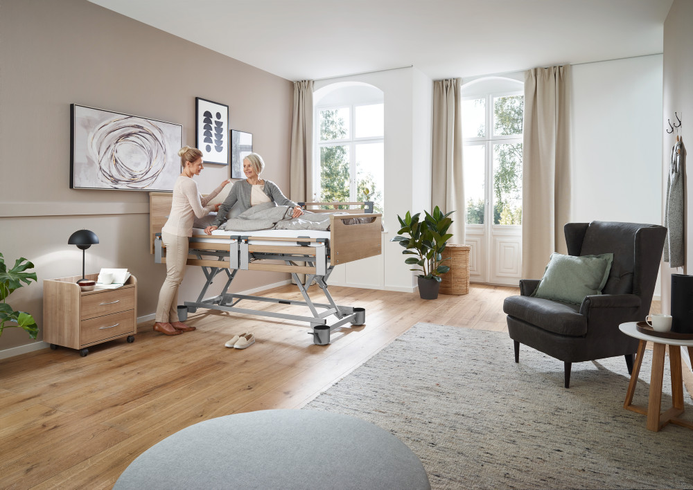 Burmeier Pflegebett Regia Easy-Switch