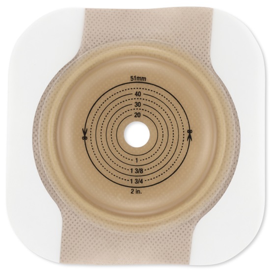 Hollister Basisplatte RR 55 mm Conform 2 CeraPlus konvex mit Haftrand
