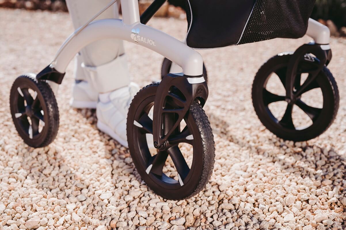 Saljol Leichtgewichtrollator Allround aus Aluminium