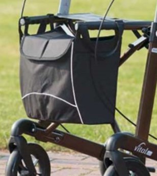 Wetterfeste Tasche Russka für Rollator Vital mit Magnetverschluss