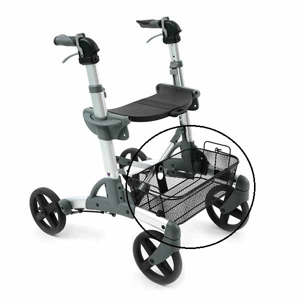 Metallkorb für Rollator Volaris S7