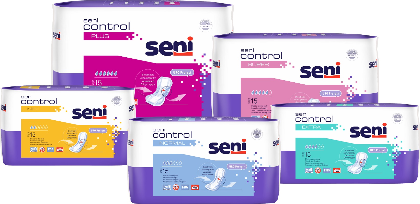 Einlagen Seni Control Extra 15 Stück | Einlagen Seni Control Extra 15